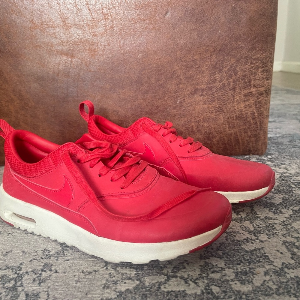 Nike Red Athletic Shoes
